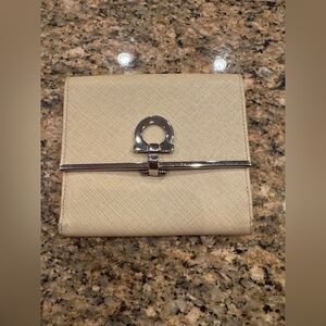 Salvatore Ferragamo Bifold Wallet, Ivory